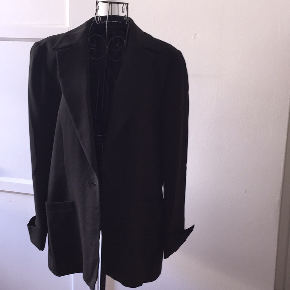 LINDA ALLARD ELLEN TRACY. Black Blazer.  Size 12
